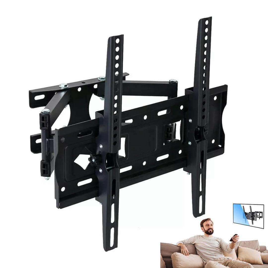Wall Mount TV Bracket - Dual Arm Wall Stand for 26"-70" TVs Up to 50kg Weight Apparel & Accessories - Tophatter Daily Deals