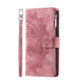 Luxury Zipper Wallet Case For IPhone Leather Card Slot Phone Bag Pink iPhone Cases - Tophatter Daily Deals