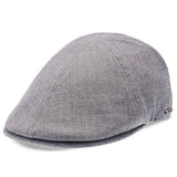 Walrus Hats Luxe Checkmate Duckbill Flat Cap Black Flat Cap - Tophatter Daily Deals