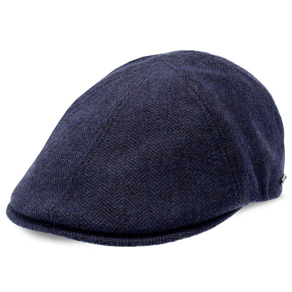 Walrus Hats Luxe End Game Duckbill Flat Cap Navy Flat Cap - Tophatter Daily Deals