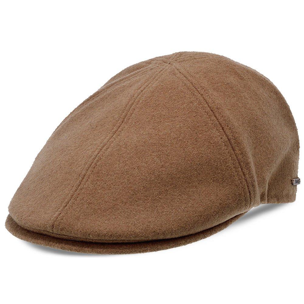 Walrus Hats Luxe Grand Master Duckbill Flat Cap Tan Flat Cap - Tophatter Daily Deals