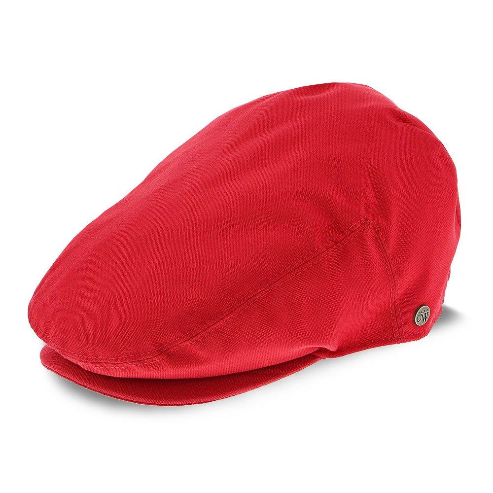 Tour - Walrus Hats Cloth Flat Cap Red Flat Cap - Tophatter Daily Deals