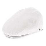 Tour - Walrus Hats Cloth Flat Cap White Flat Cap - Tophatter Daily Deals