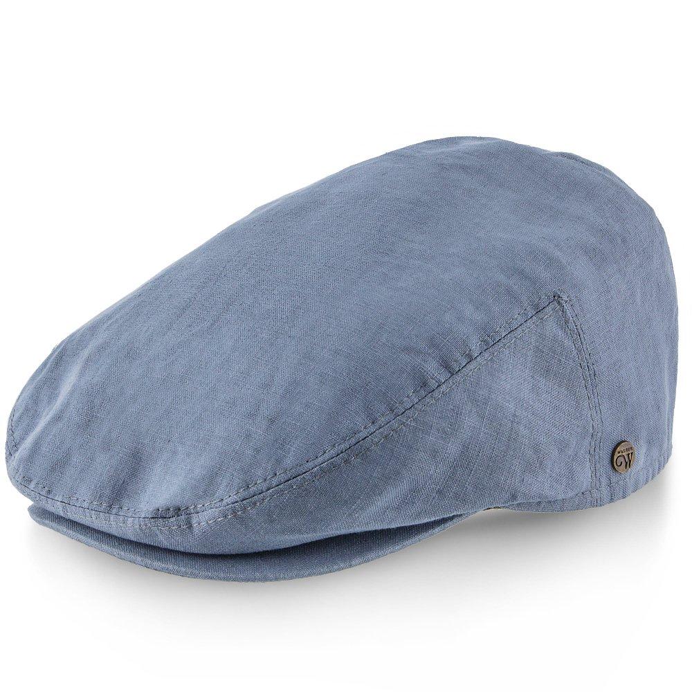 Clubhouse - Walrus Hats Linen Cloth Ivy Cap - Golf Flat Cap Ivy - Tophatter Daily Deals