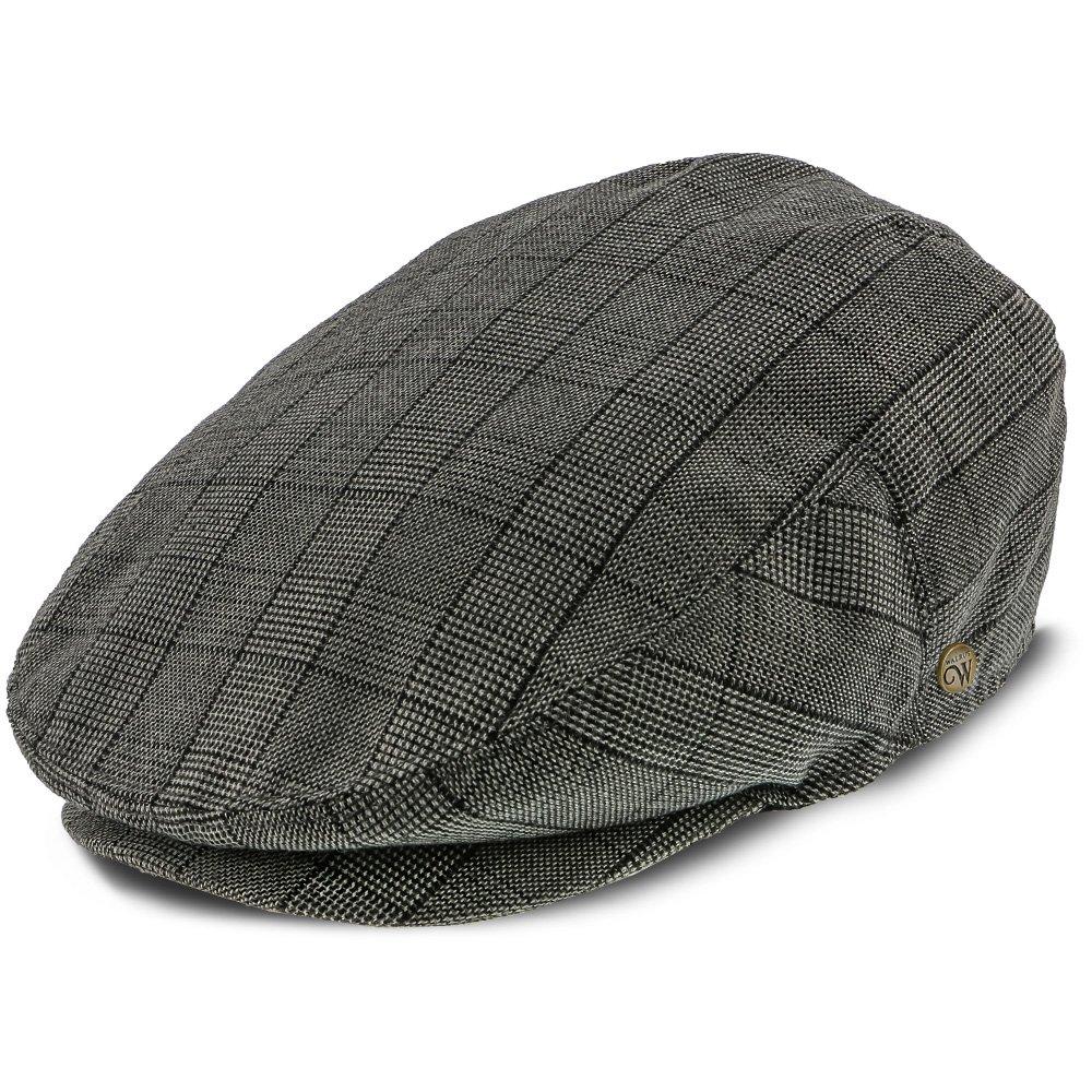 Director - Walrus Hats Grey Plaid Polyester Ivy Cap Ivy - Tophatter Daily Deals