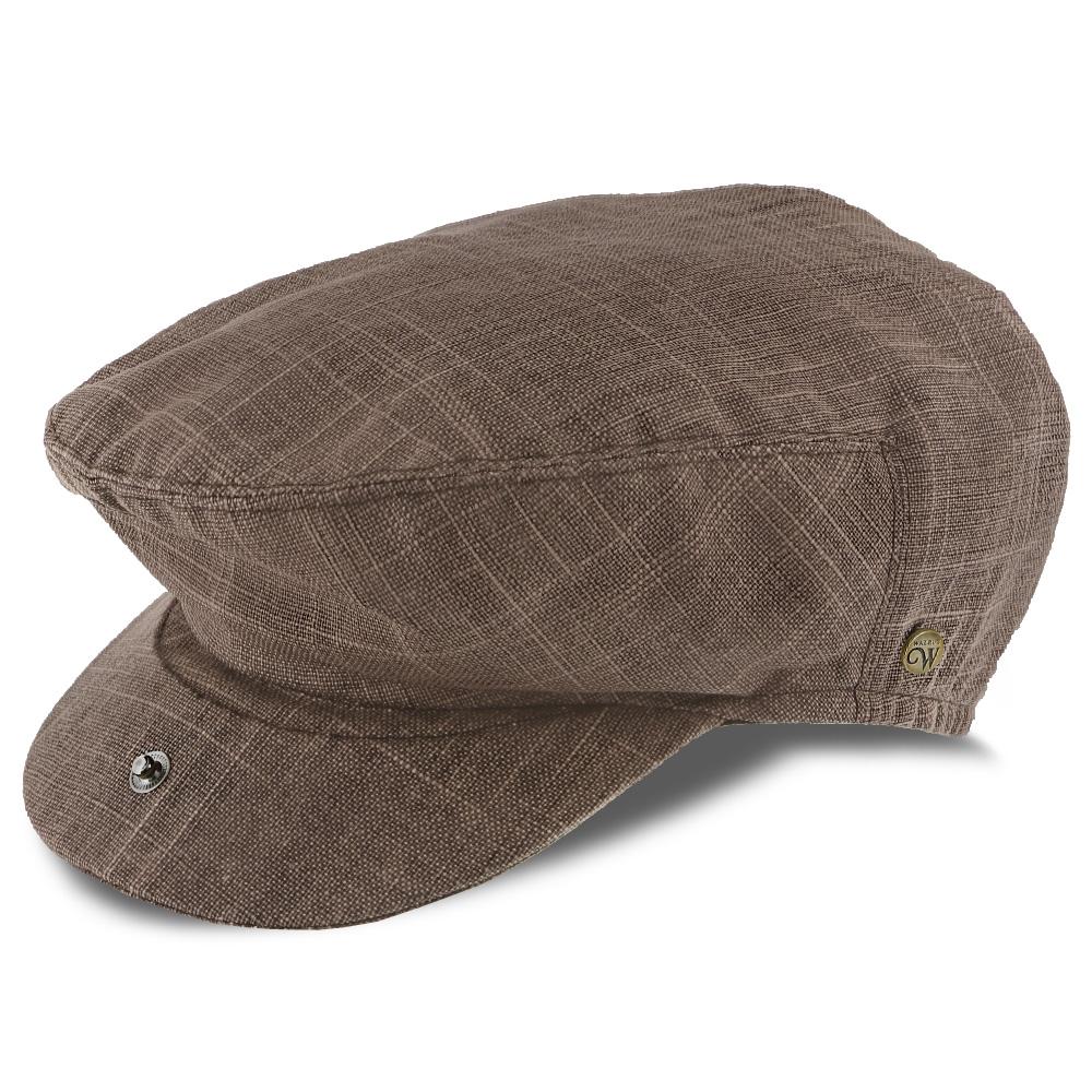 Downtown - Walrus Hats Linen/Cotton Blend Ivy Cap Ivy - Tophatter Daily Deals