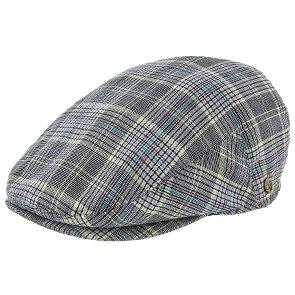 Clubhouse - Walrus Hats Linen Cloth Ivy Cap - Golf Flat Cap Grey & Green Ivy - Tophatter Daily Deals