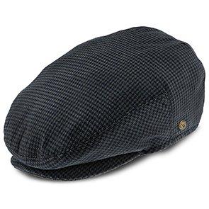 The Blazer - Walrus Hats Navy/Green Houndstooth Polyester Ivy Cap Ivy - Tophatter Daily Deals