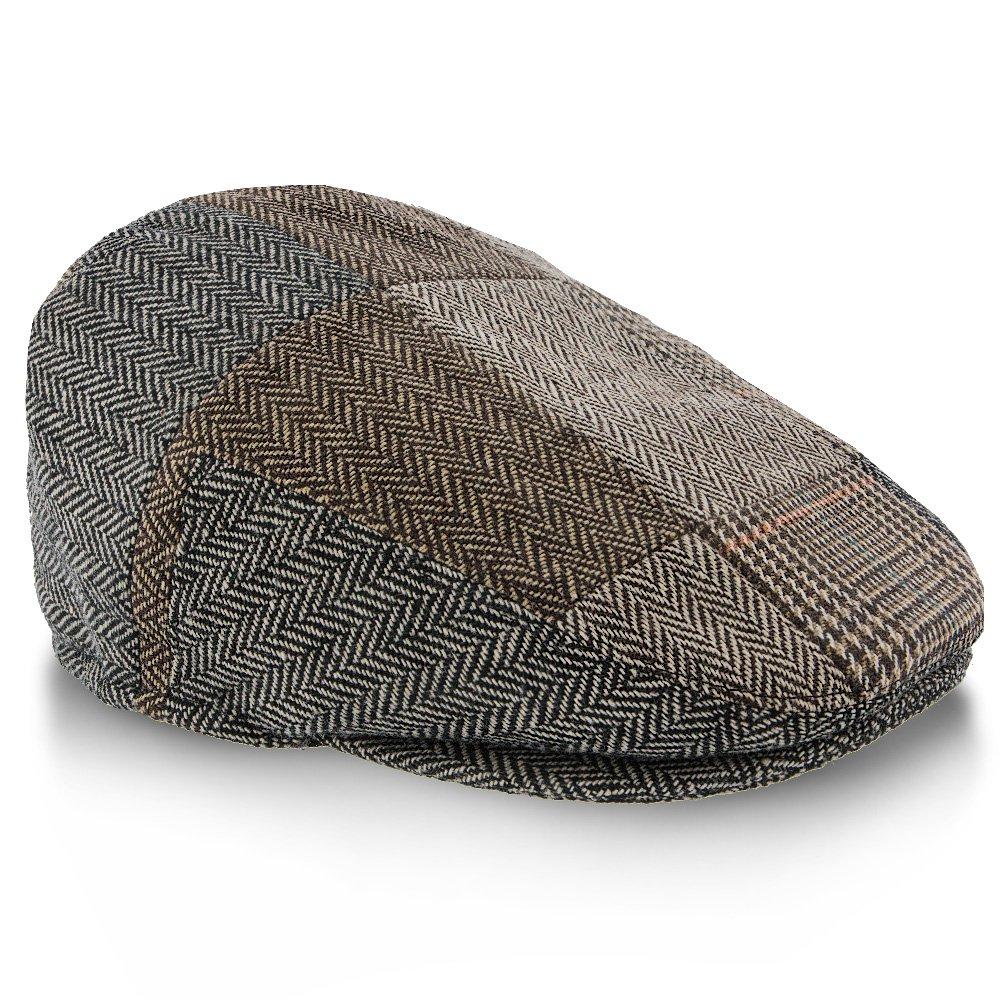 Tribeca - Walrus Hats Grey Tweed Patchwork Ivy Cap Ivy - Tophatter Daily Deals