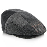 Tribeca - Walrus Hats Grey Tweed Patchwork Ivy Cap Ivy - Tophatter Daily Deals