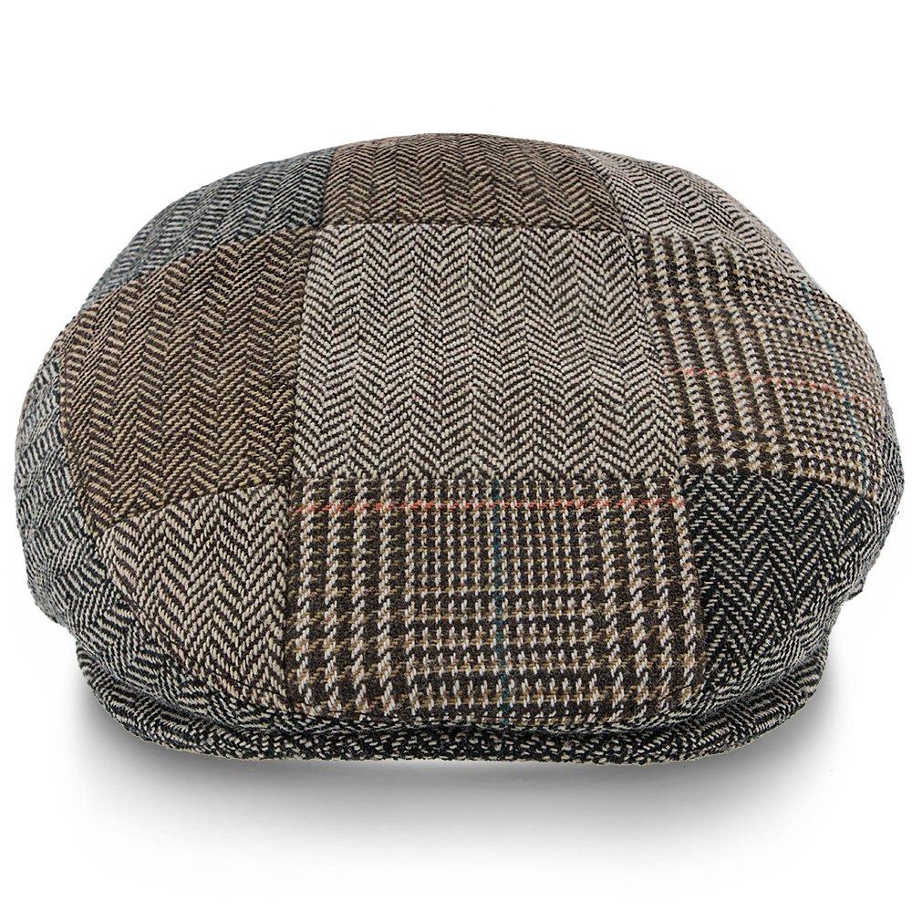 Tribeca - Walrus Hats Grey Tweed Patchwork Ivy Cap Ivy - Tophatter Daily Deals