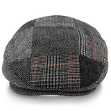 Tribeca - Walrus Hats Grey Tweed Patchwork Ivy Cap Ivy - Tophatter Daily Deals