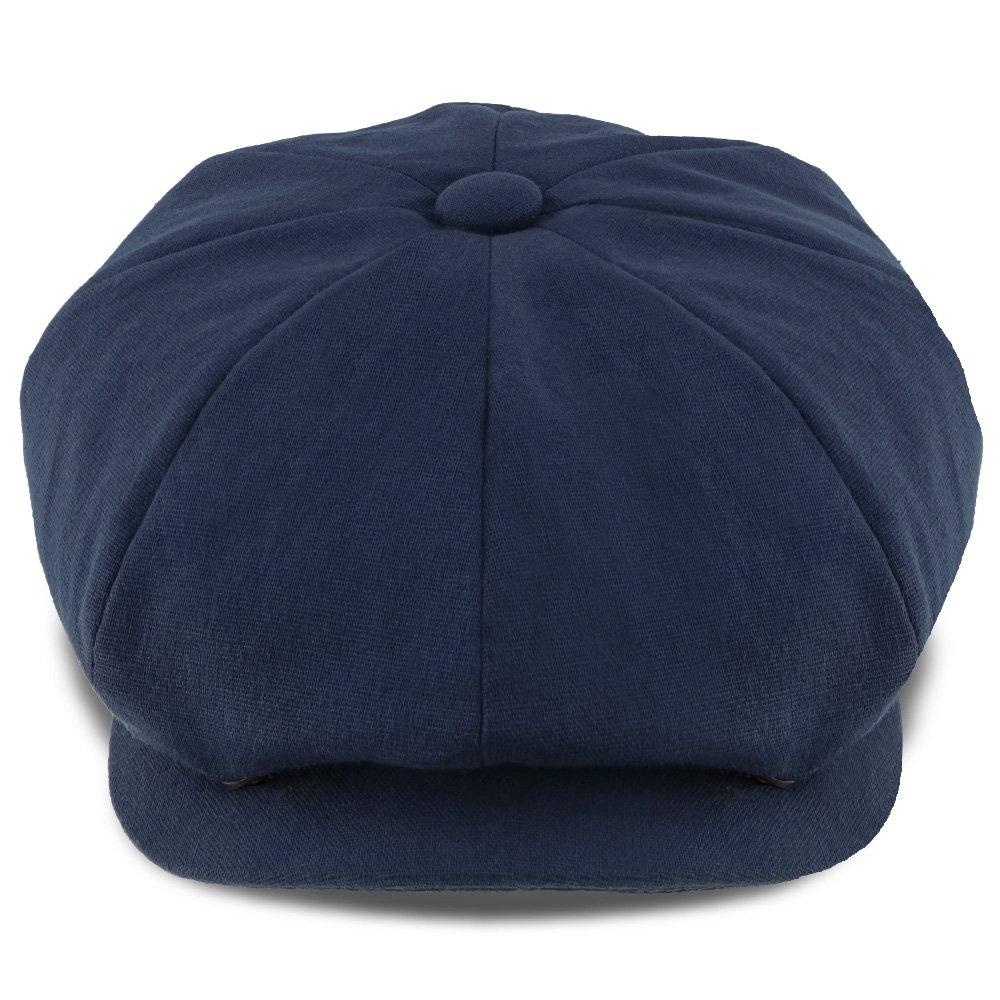 Beckham - Walrus Hats Tan Cotton 8 Panel Newsboy Cap Newsboy - Tophatter Daily Deals