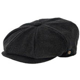 Shelby - Walrus Hat Wool Blend 8 Panel Newsboy Cap Grey Newsboy - Tophatter Daily Deals