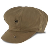 Hampton - Walrus Hats Sand Linen 8 Panel Newsboy Cap Newsboy - Tophatter Daily Deals