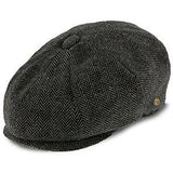 Shelby - Walrus Hats Grey Herringbone Wool Blend 8 Panel Kids Newsboy Cap (Toddler, Boys, Youth) Newsboy - Tophatter Daily Deals