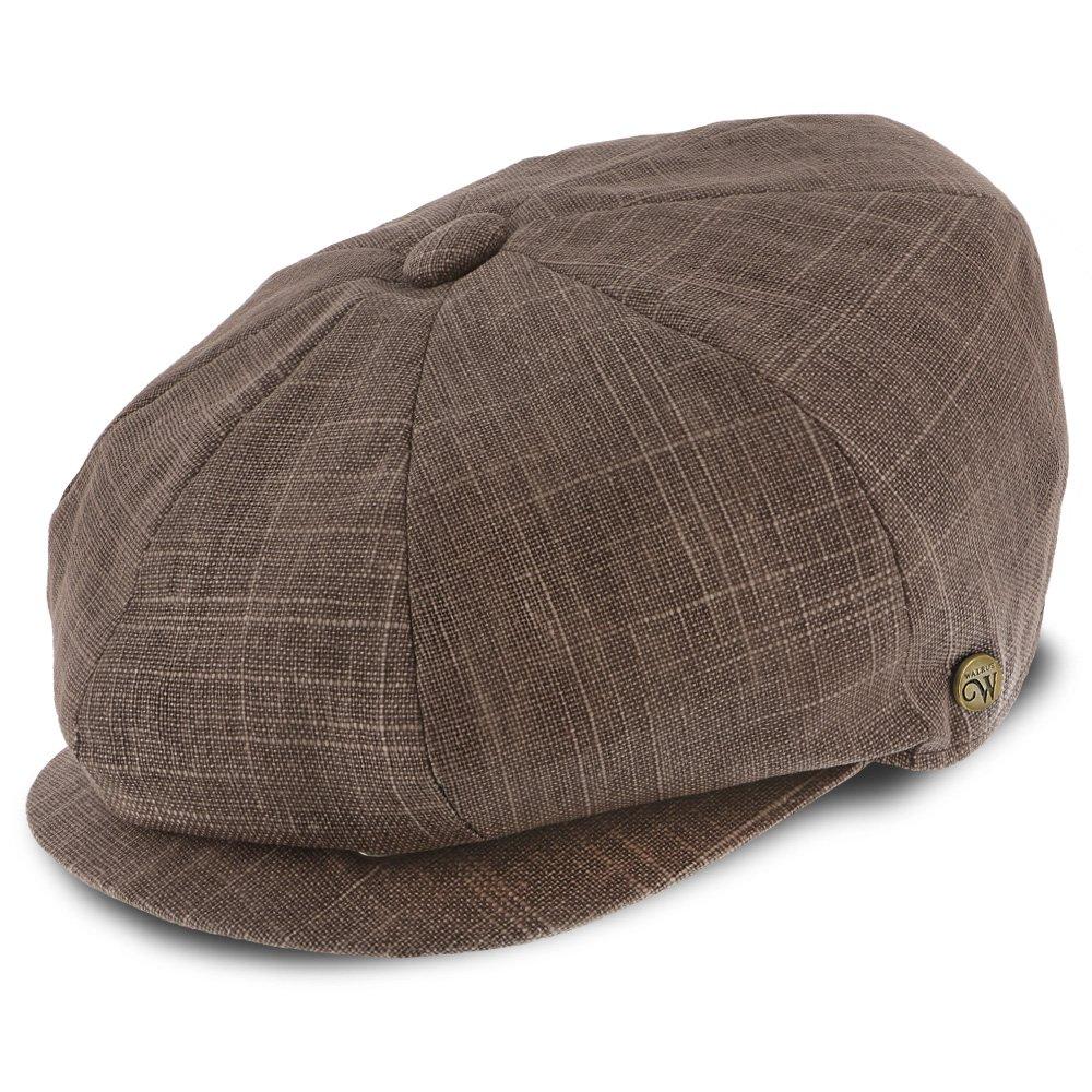 Regal - Walrus Hats Linen/Cotton 8 Panel Newsboy Cap Newsboy - Tophatter Daily Deals