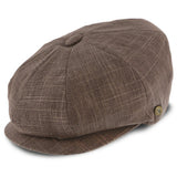 Regal - Walrus Hats Linen/Cotton 8 Panel Newsboy Cap Newsboy - Tophatter Daily Deals