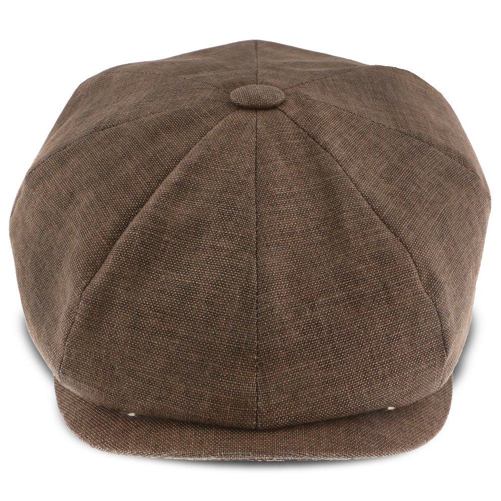 Regal - Walrus Hats Linen/Cotton 8 Panel Newsboy Cap Newsboy - Tophatter Daily Deals