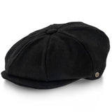 Shelby - Walrus Hat Wool Blend 8 Panel Newsboy Cap Newsboy - Tophatter Daily Deals