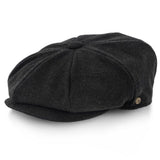 Shelby - Walrus Hat Wool Blend 8 Panel Newsboy Cap Newsboy - Tophatter Daily Deals