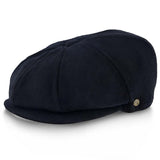 Shelby - Walrus Hat Wool Blend 8 Panel Newsboy Cap Newsboy - Tophatter Daily Deals