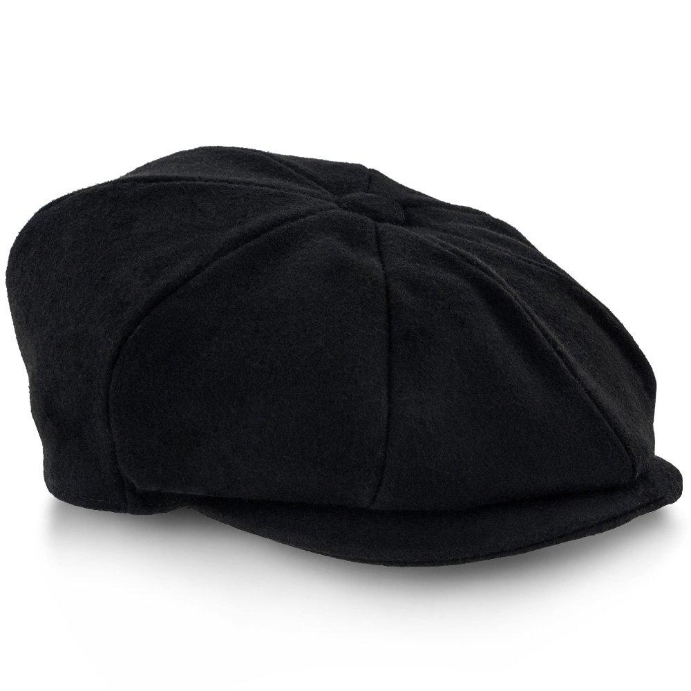 Shelby - Walrus Hat Wool Blend 8 Panel Newsboy Cap Newsboy - Tophatter Daily Deals