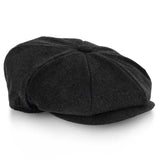 Shelby - Walrus Hat Wool Blend 8 Panel Newsboy Cap Newsboy - Tophatter Daily Deals