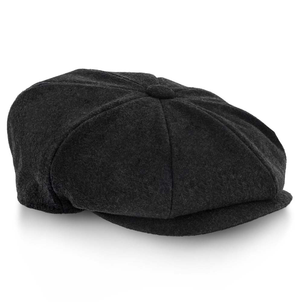 Shelby - Walrus Hat Wool Blend 8 Panel Newsboy Cap Newsboy - Tophatter Daily Deals