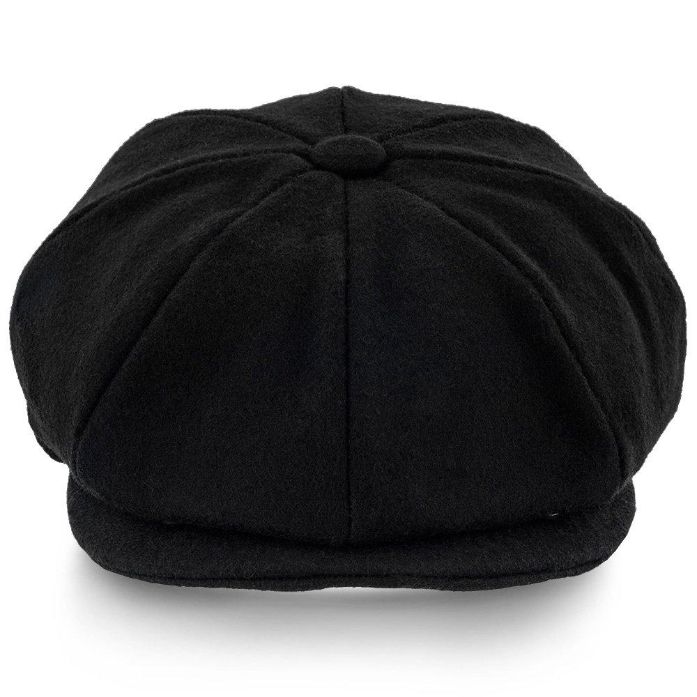 Shelby - Walrus Hat Wool Blend 8 Panel Newsboy Cap Newsboy - Tophatter Daily Deals
