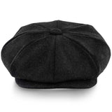 Shelby - Walrus Hat Wool Blend 8 Panel Newsboy Cap Newsboy - Tophatter Daily Deals