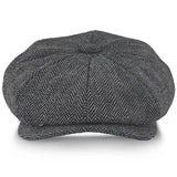 Shelby - Walrus Hat Wool Blend 8 Panel Newsboy Cap Newsboy - Tophatter Daily Deals