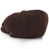Shelby - Walrus Hat Wool Blend 8 Panel Newsboy Cap Newsboy - Tophatter Daily Deals