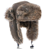 Walrus Hats Faux Fur Brown Trapper Hat Trapper - Tophatter Daily Deals