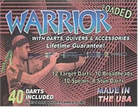 Warrior 24" Blowgun .40 cal LOADED w/ 40 Darts - Urban Camo Blowgun - Tophatter Daily Deals