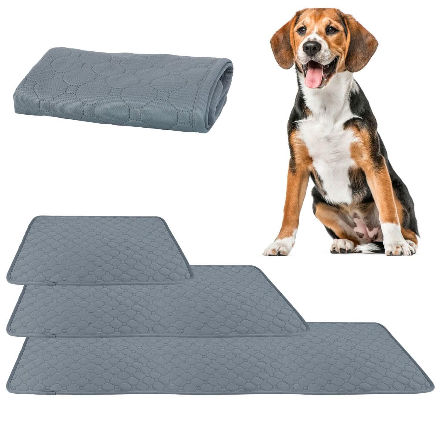 Washable Dog Pee Pad Reusable Puppy Potty Training Pads Pet Supplies - Tophatter Daily Deals