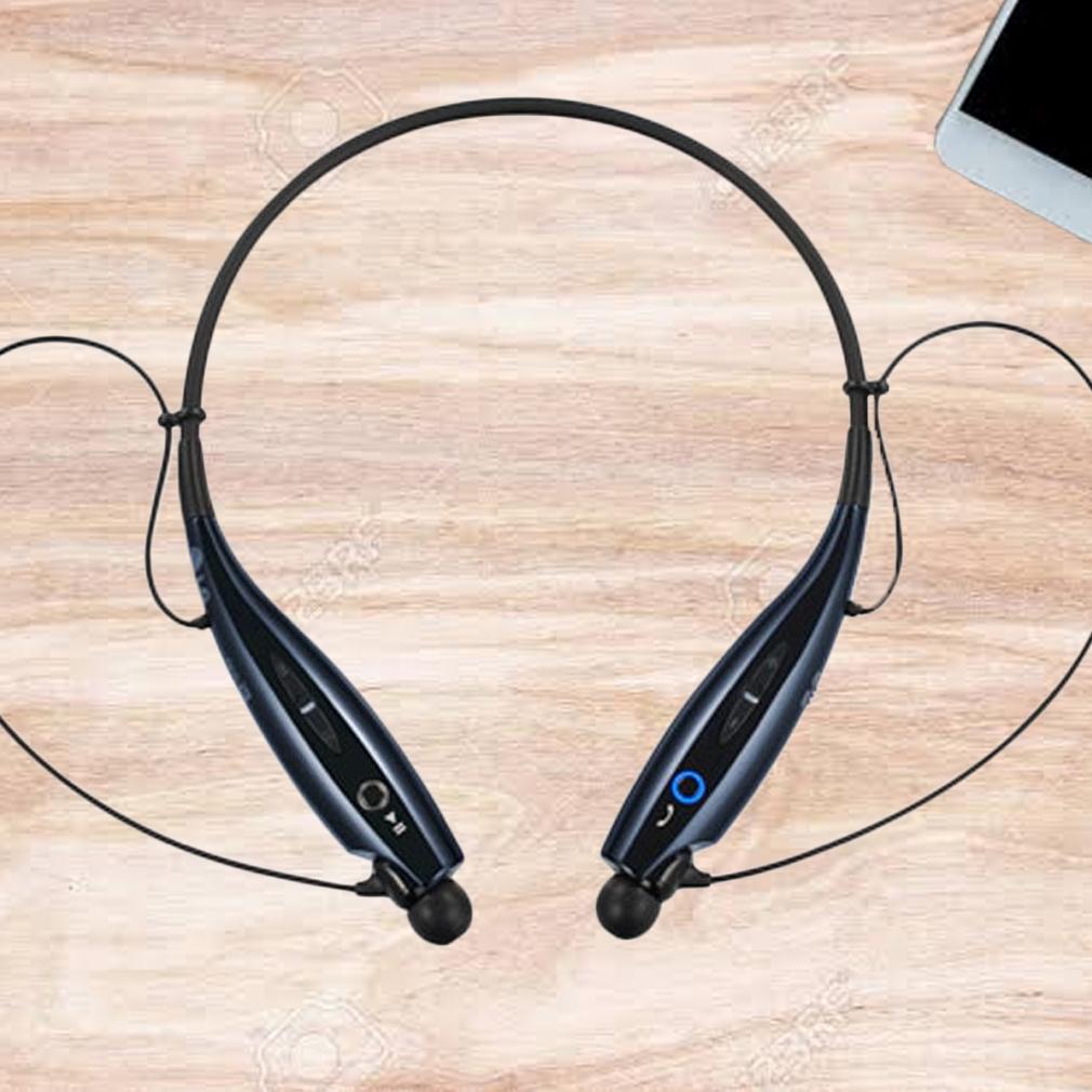 Water-Resistant Behind-the-Neck Bluetooth Stereo Headset On-Ear Headphones - Tophatter Daily Deals