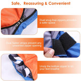 Water Resistant Camping Cotton Liner Sleeping Bag with Sack Outdoor Recreation - Tophatter Daily Deals