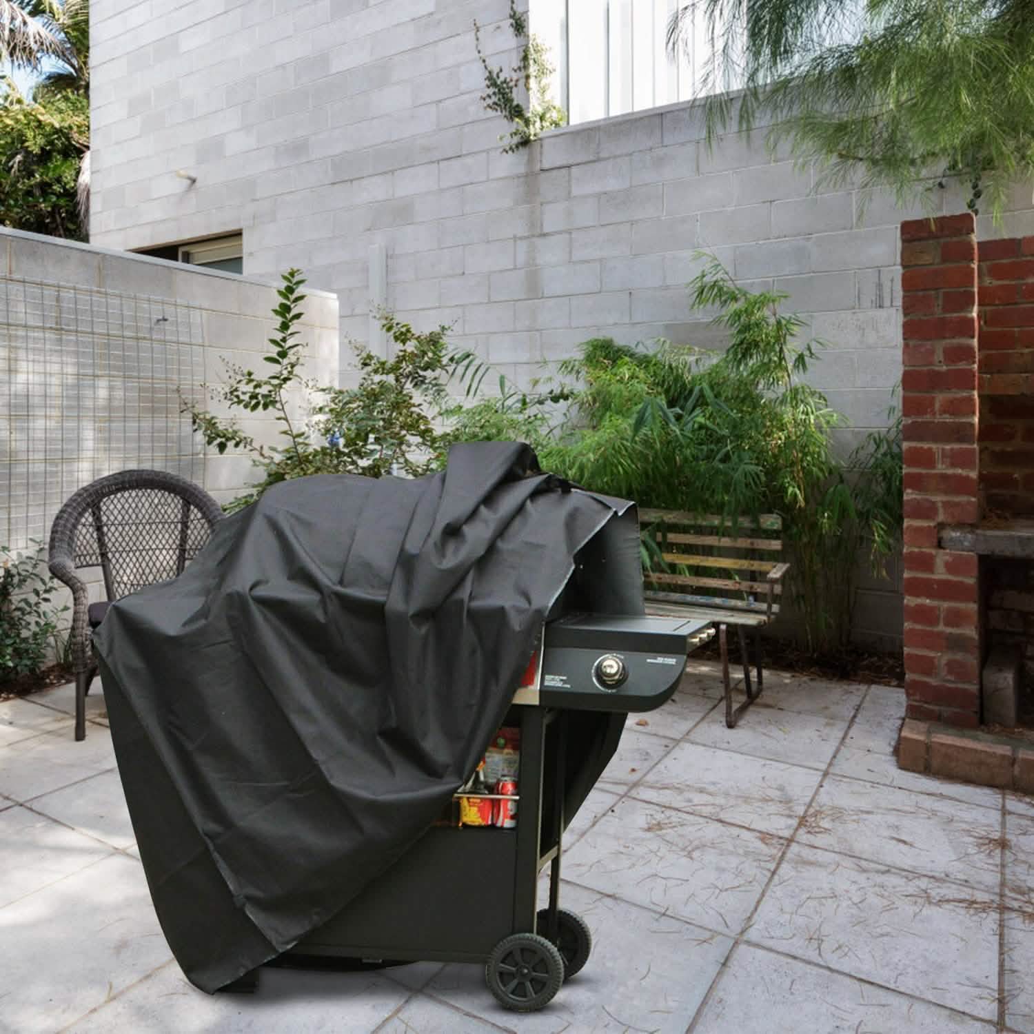 Water-Resistant Heavy Duty BBQ Grill Cover Garden & Patio - Tophatter Daily Deals