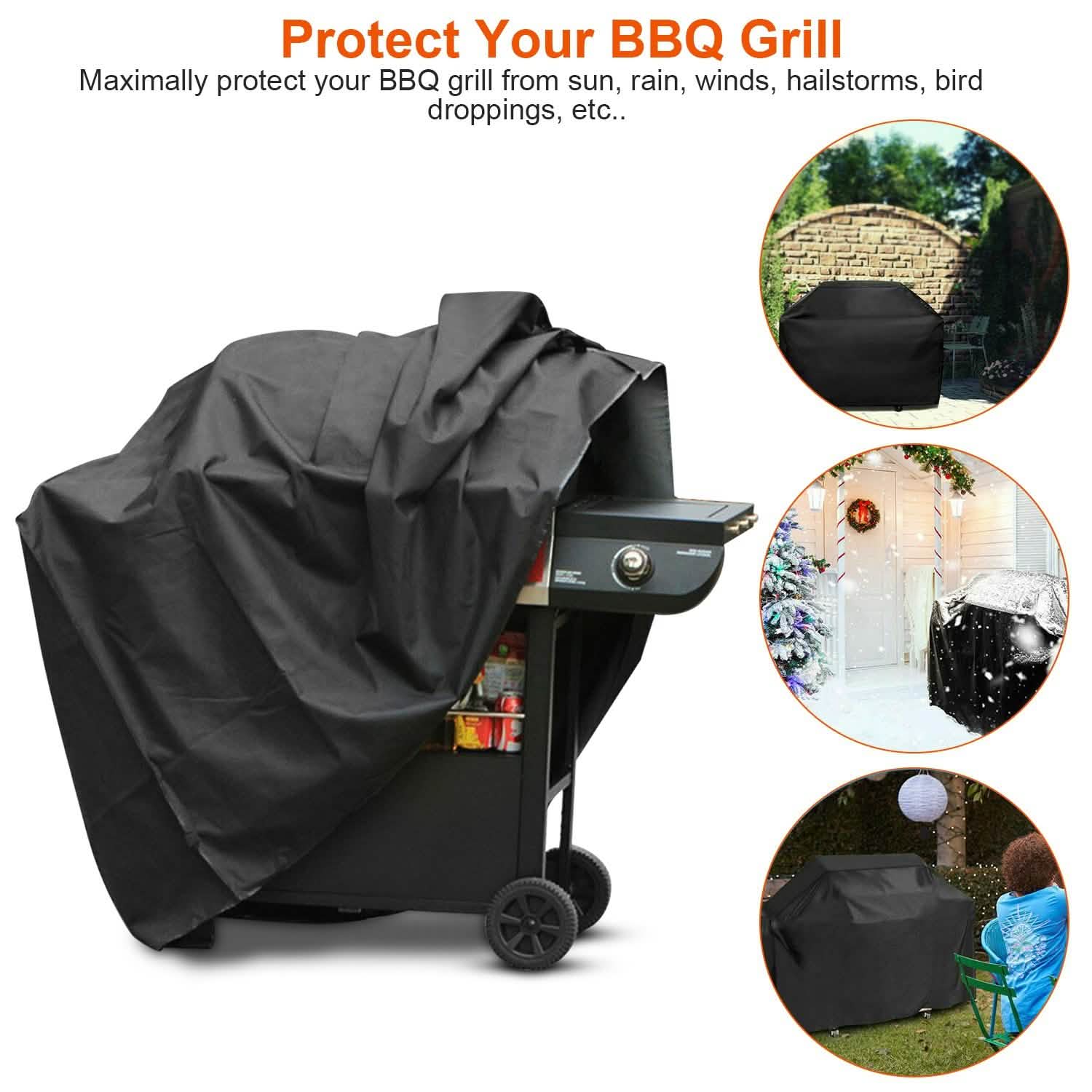 Water-Resistant Heavy Duty BBQ Grill Cover Garden & Patio - Tophatter Daily Deals