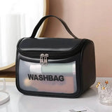 Water-Resistant Toiletry Bag Black Beauty & Personal Care - Tophatter Daily Deals
