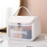Water-Resistant Toiletry Bag White Beauty & Personal Care - Tophatter Daily Deals