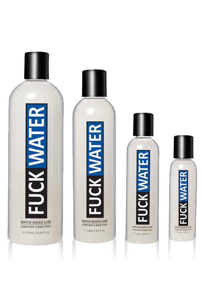FuckWater - Water Based Hybrid Lube - Varying Sizes Liquid - Tophatter Daily Deals