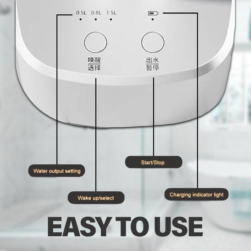 Desktop Water Pump - 220V 4W Automatic Water Dispenser USB 1200mA Desktop Electric Water Pump Apparel & Accessories - Tophatter Daily Deals