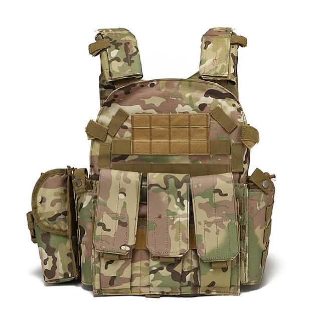 Waterproof Airsoft Tactical Vest Camo Tactical & Self Defense - Tophatter Daily Deals