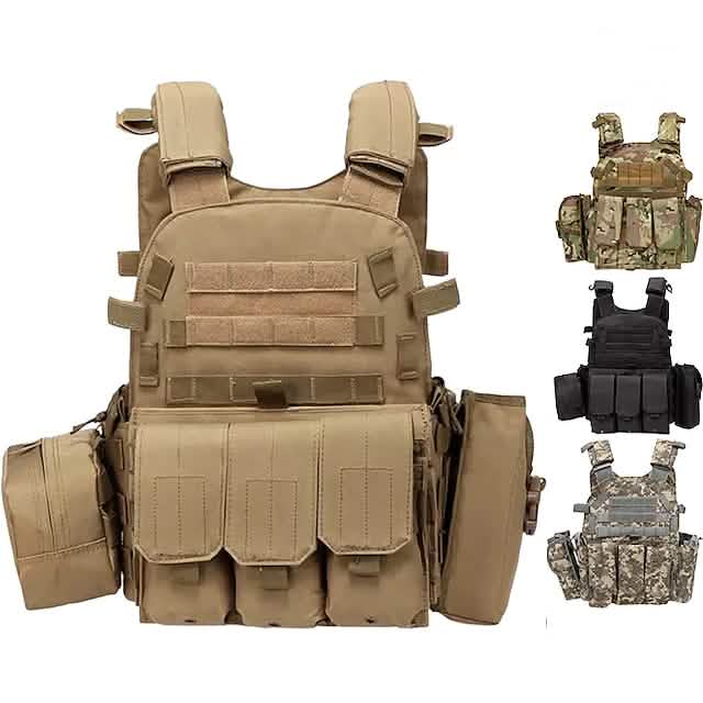 Waterproof Airsoft Tactical Vest Tactical & Self Defense - Tophatter Daily Deals