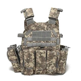 Waterproof Airsoft Tactical Vest Gray Tactical & Self Defense - Tophatter Daily Deals