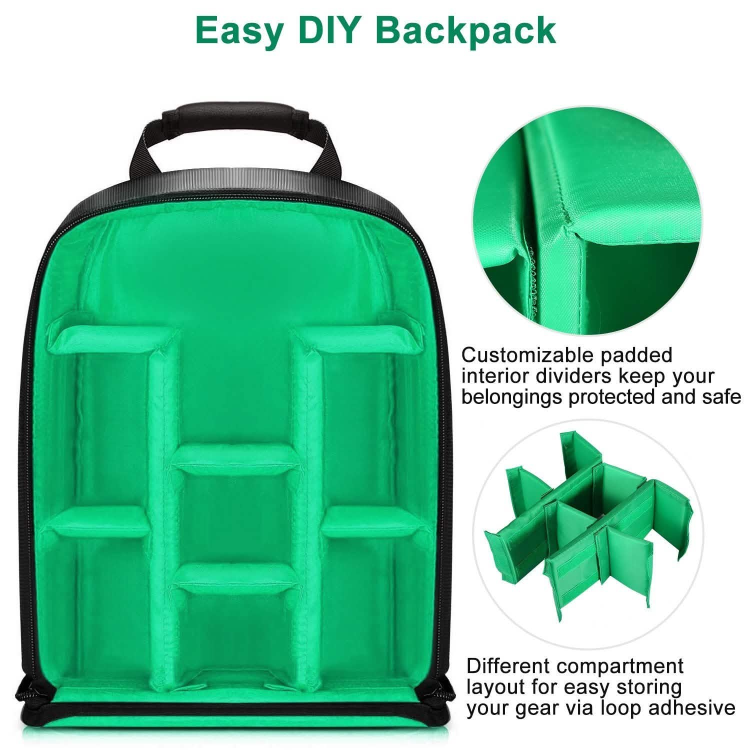 Waterproof Camera Backpack Shockproof Protection Cameras & Drones - Tophatter Daily Deals