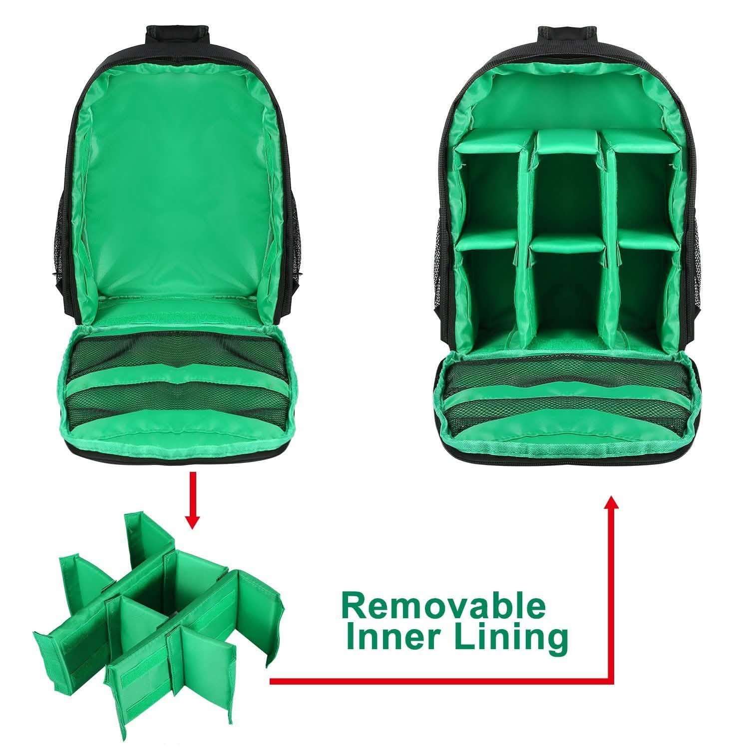 Waterproof Camera Backpack Shockproof Protection Cameras & Drones - Tophatter Daily Deals