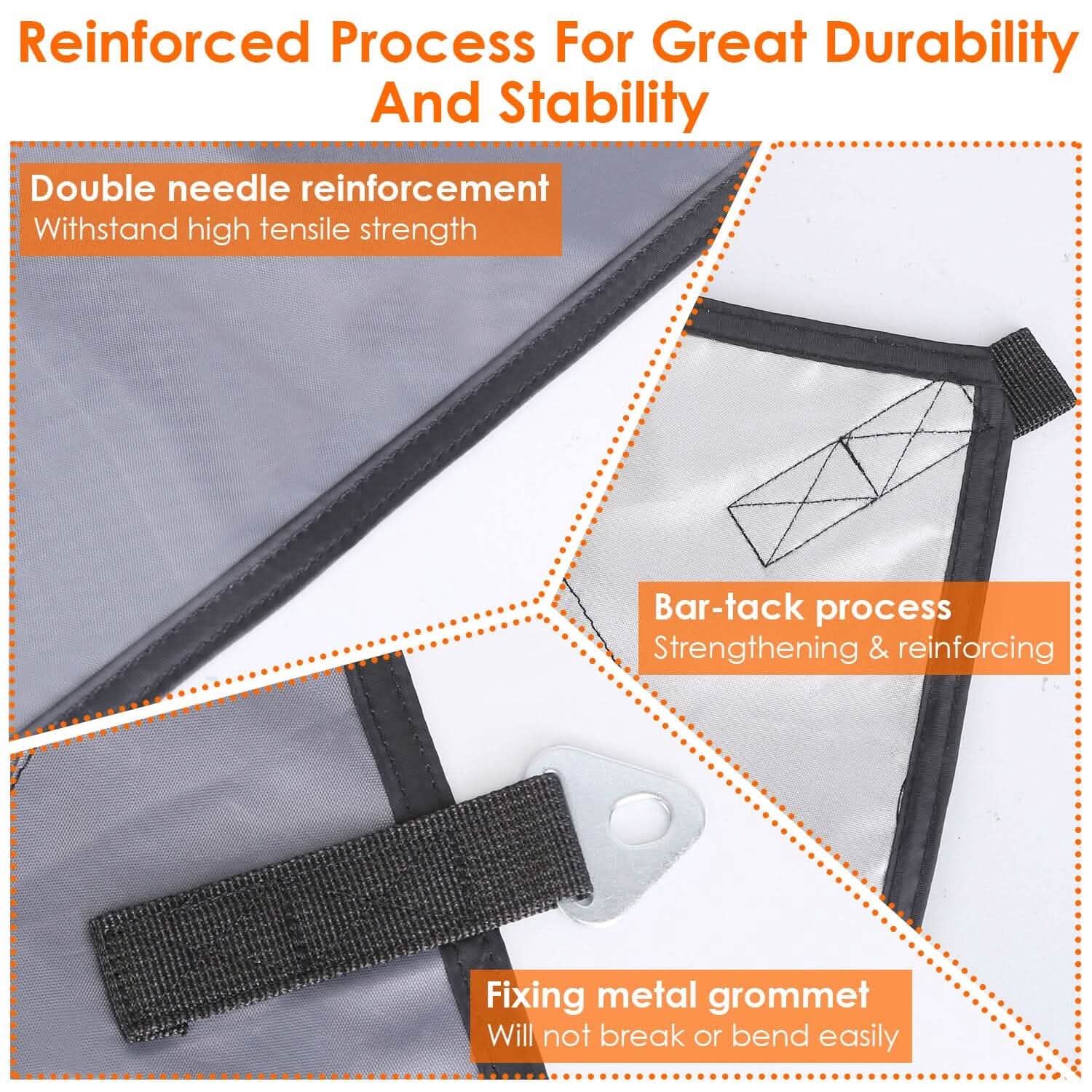 Waterproof Camping Tarp Kit Tent Canopy Awning Portable Rain Fly Outdoor Recreation - Tophatter Daily Deals